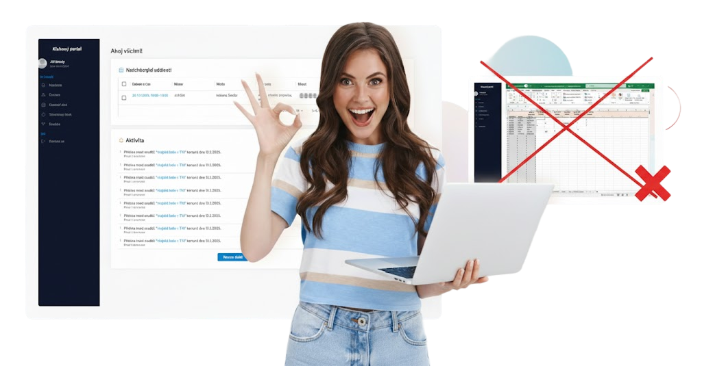 Klubový portál je moderní řešení nahrazující Excelové tabulky